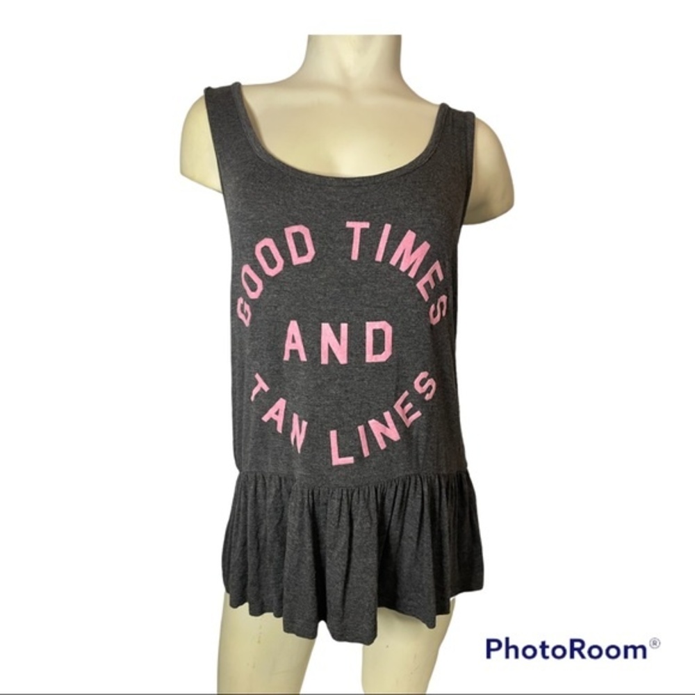 Zoe & Liv Juniors Baby Doll Tank Top Size Large